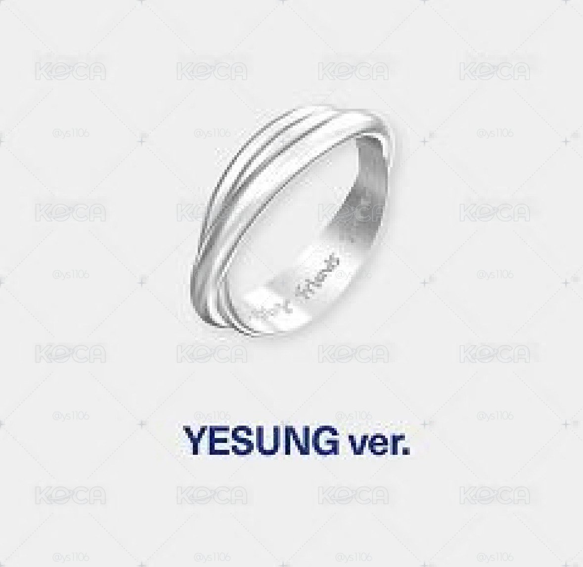 SUPER JUNIOR 藝聲SS10安可場 戒指 11號