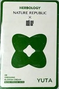 自然樂園 代言卡  背面