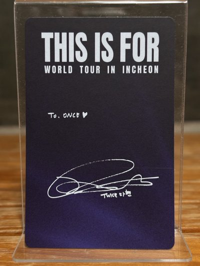 金多賢 Dahyun This is For 六巡 仁川場 演唱會DVD CD 卡 ver.DVD