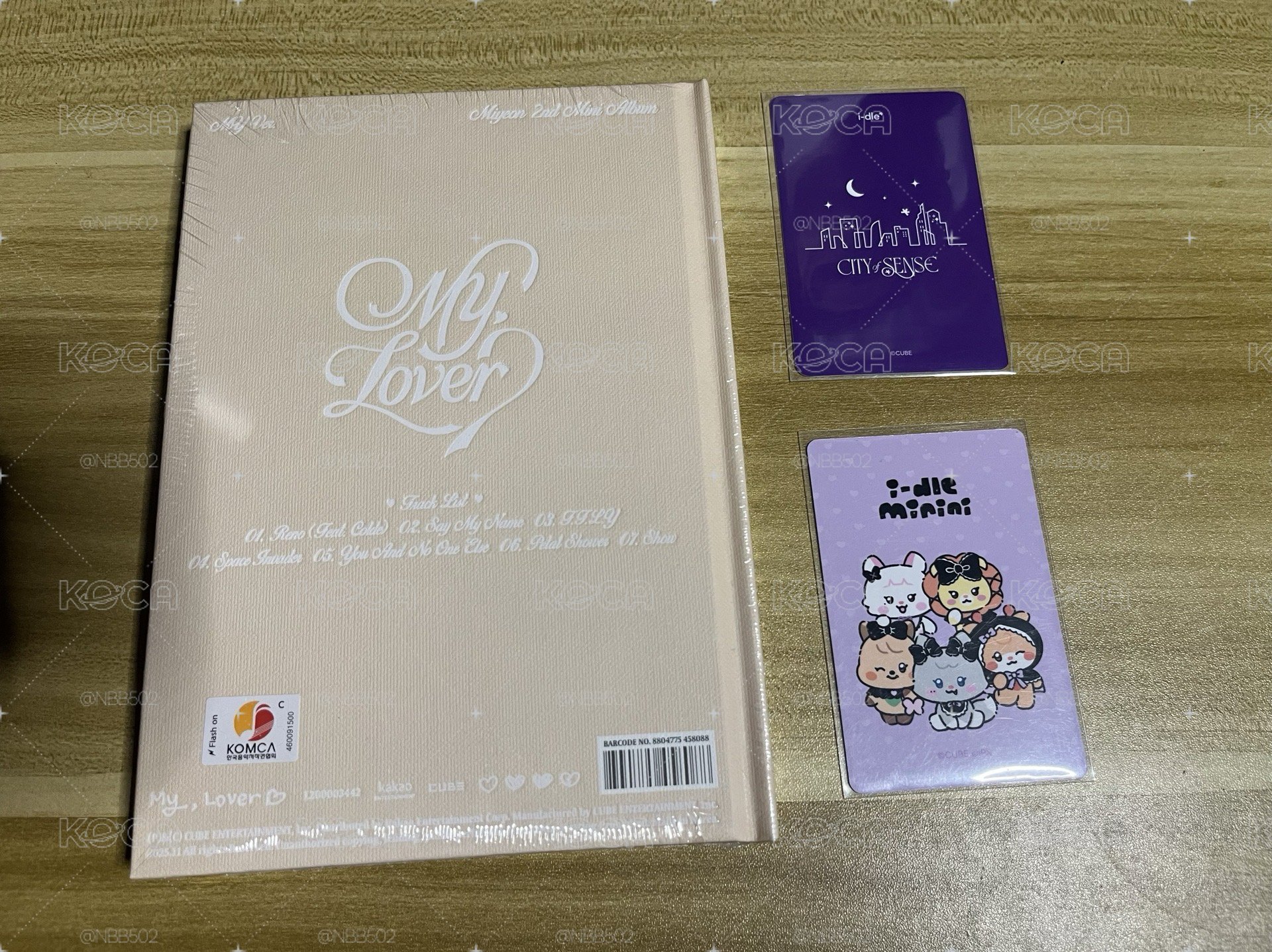 （俗🏰現貨）I-dle 薇娟 大禮包 整圖出 一專2卡
