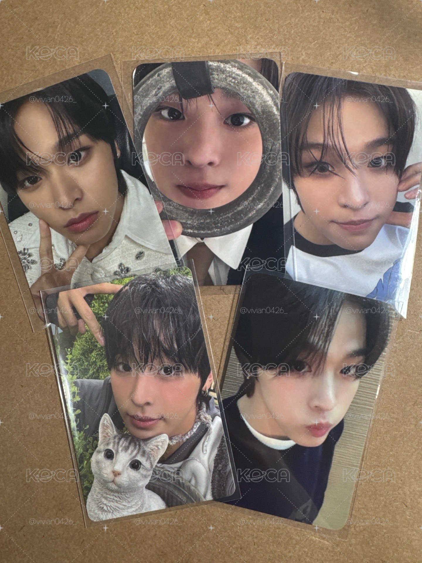 Riku 小卡5張