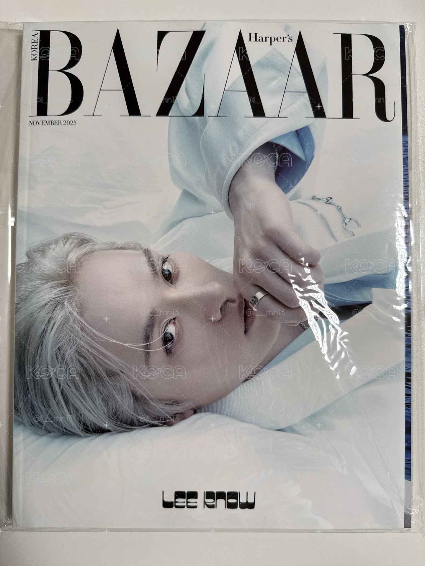 HARPER'S BAZAAR 11月號 李旻浩封面