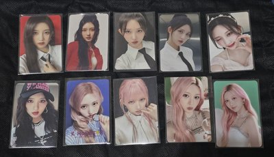 IVE 美國通路 美版 秋天 親簽明信片 小盤