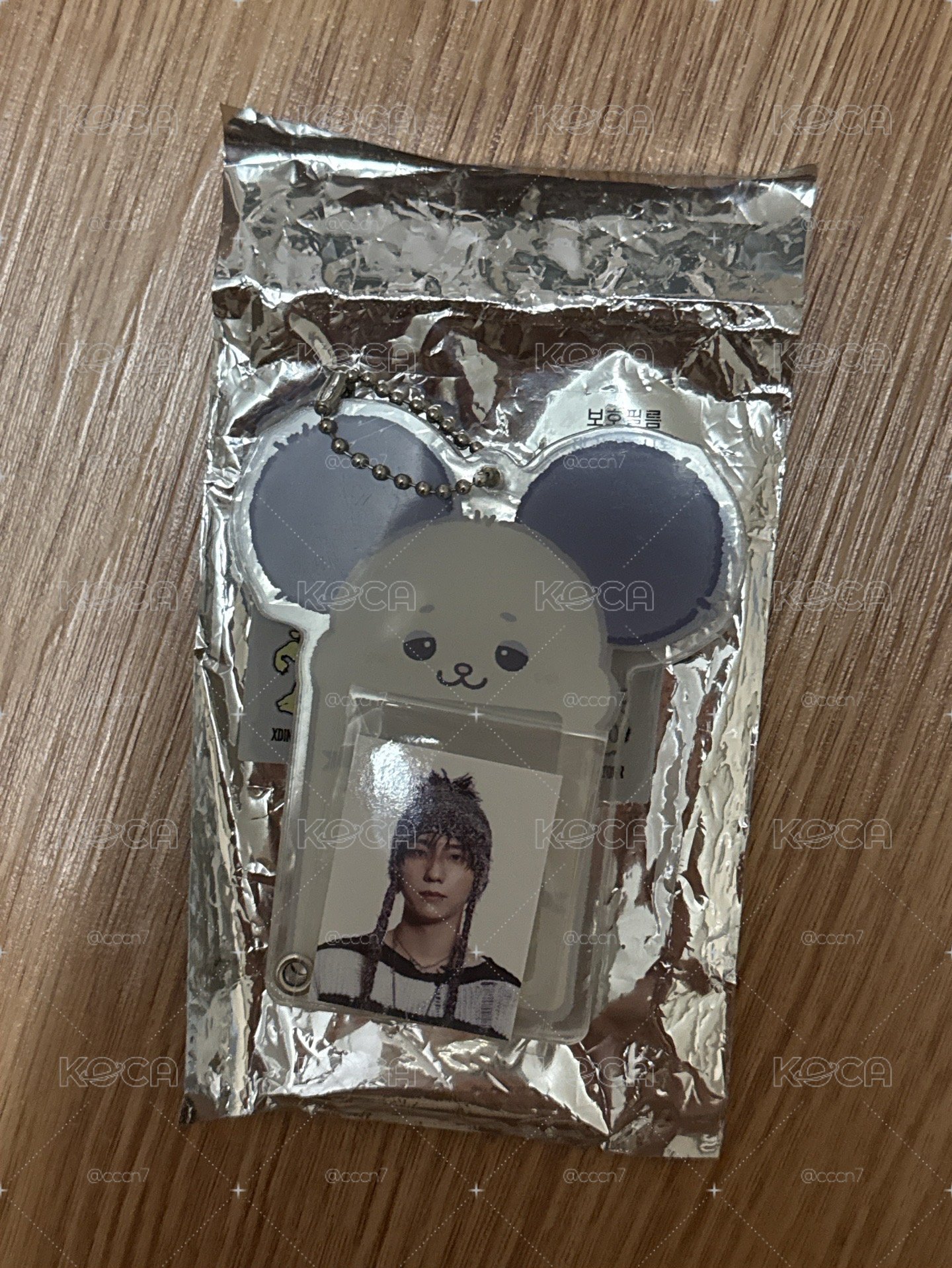 鼠鼠 壓克力證件吊飾