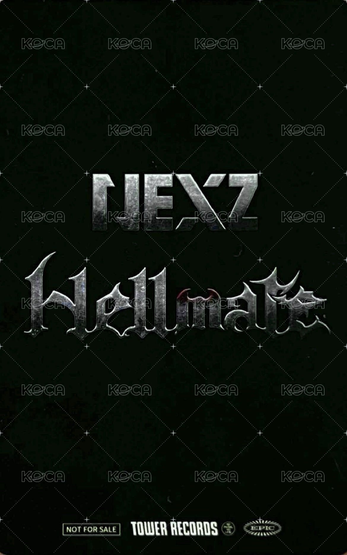 Hellmate 塔店 特典卡  背面