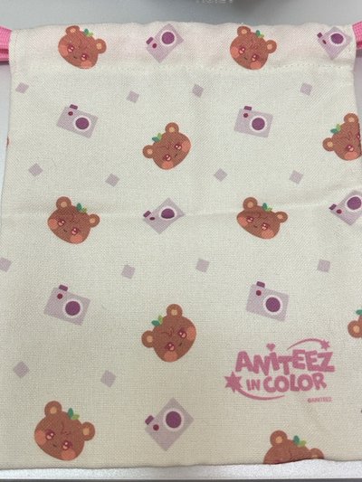 Aniteez in color 隨機束口袋 鍾貝爾 隨機吊飾 蹦旼