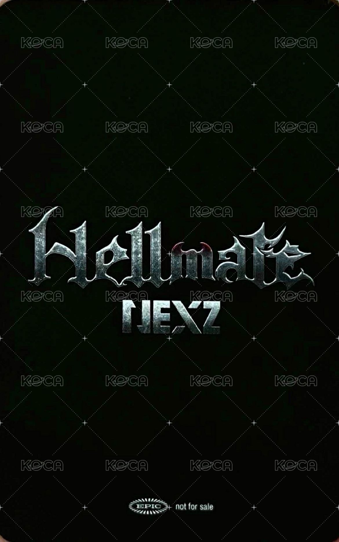 Hellmate 索尼 NEX2Y盤 B賞 特典卡  背面