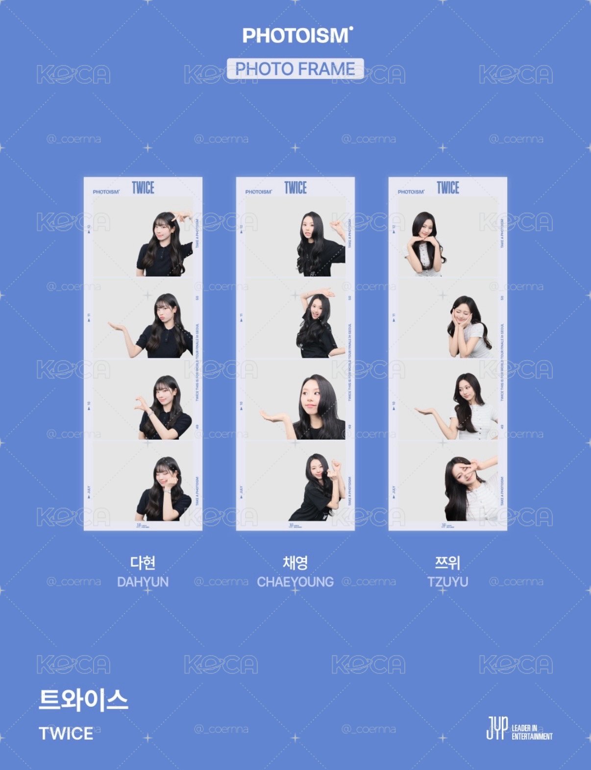 代購 PHOTOISM × TWICE 六巡 人生四格/貼紙