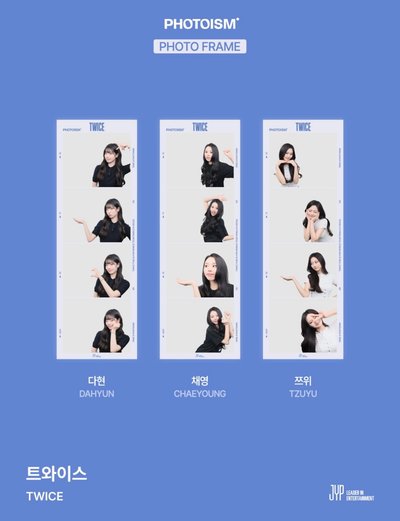 代購 PHOTOISM × TWICE 六巡 人生四格/貼紙