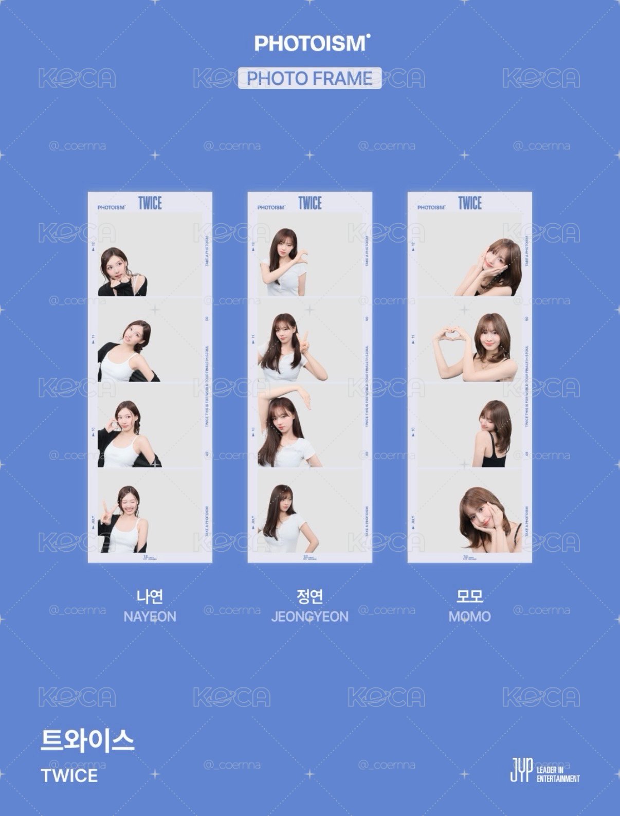 代購 PHOTOISM × TWICE 六巡 人生四格/貼紙