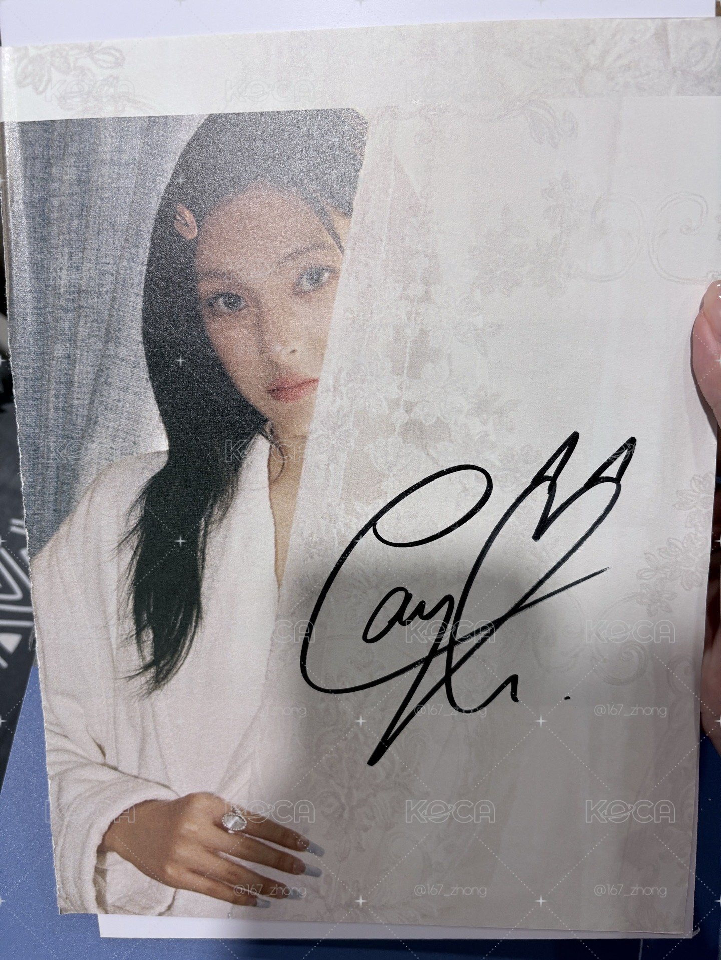 Babymonster Forever造型浴袍簽 Chiquita 