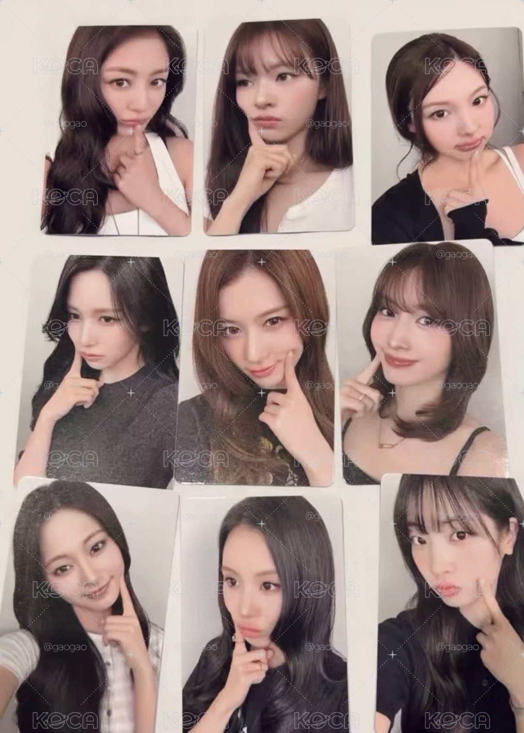 TWICE 首爾 場限卡 入場卡 六巡 九張（ㄧ組）*第三天*