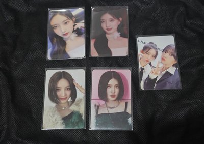 IVE 美國通路 美版 秋天 親簽明信片 小盤