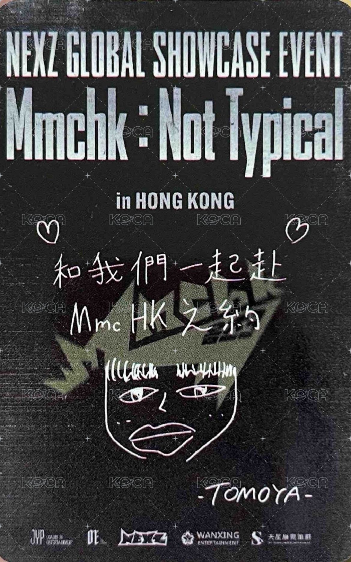 Mmchk 香港sc 入場卡 / 場限卡  背面