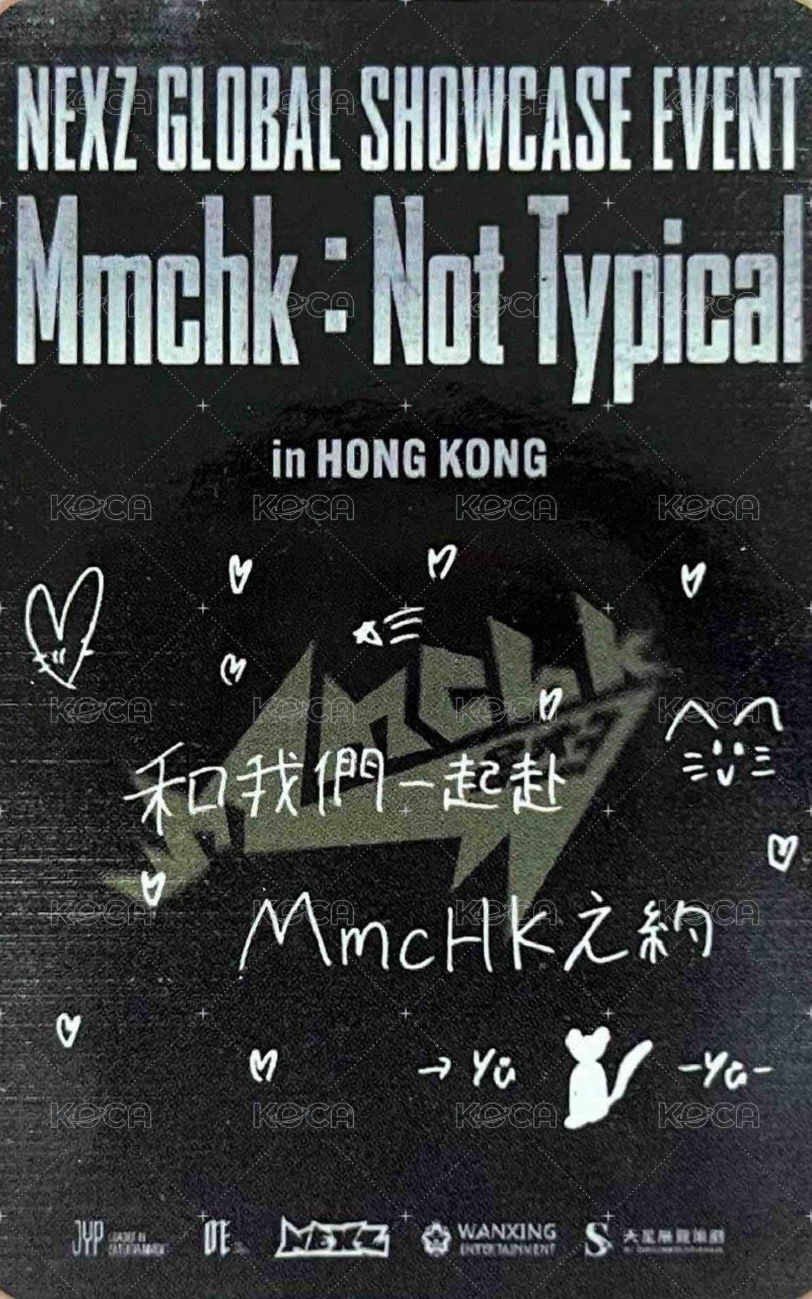 Mmchk 香港sc 入場卡 / 場限卡  背面