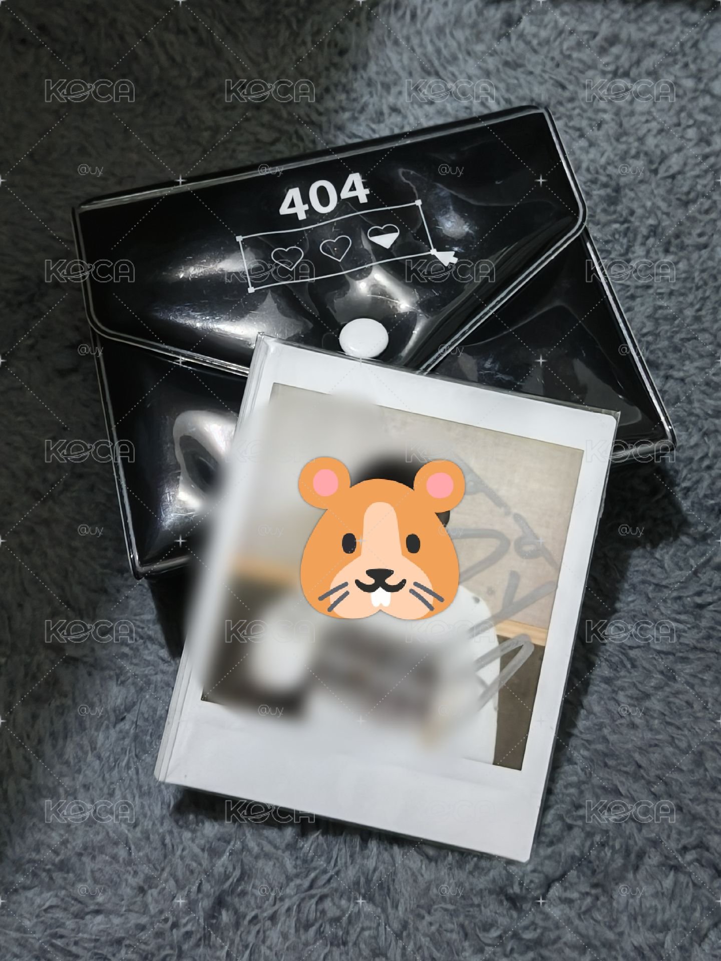 未公開親簽拍立得毛衣倉鼠🐹