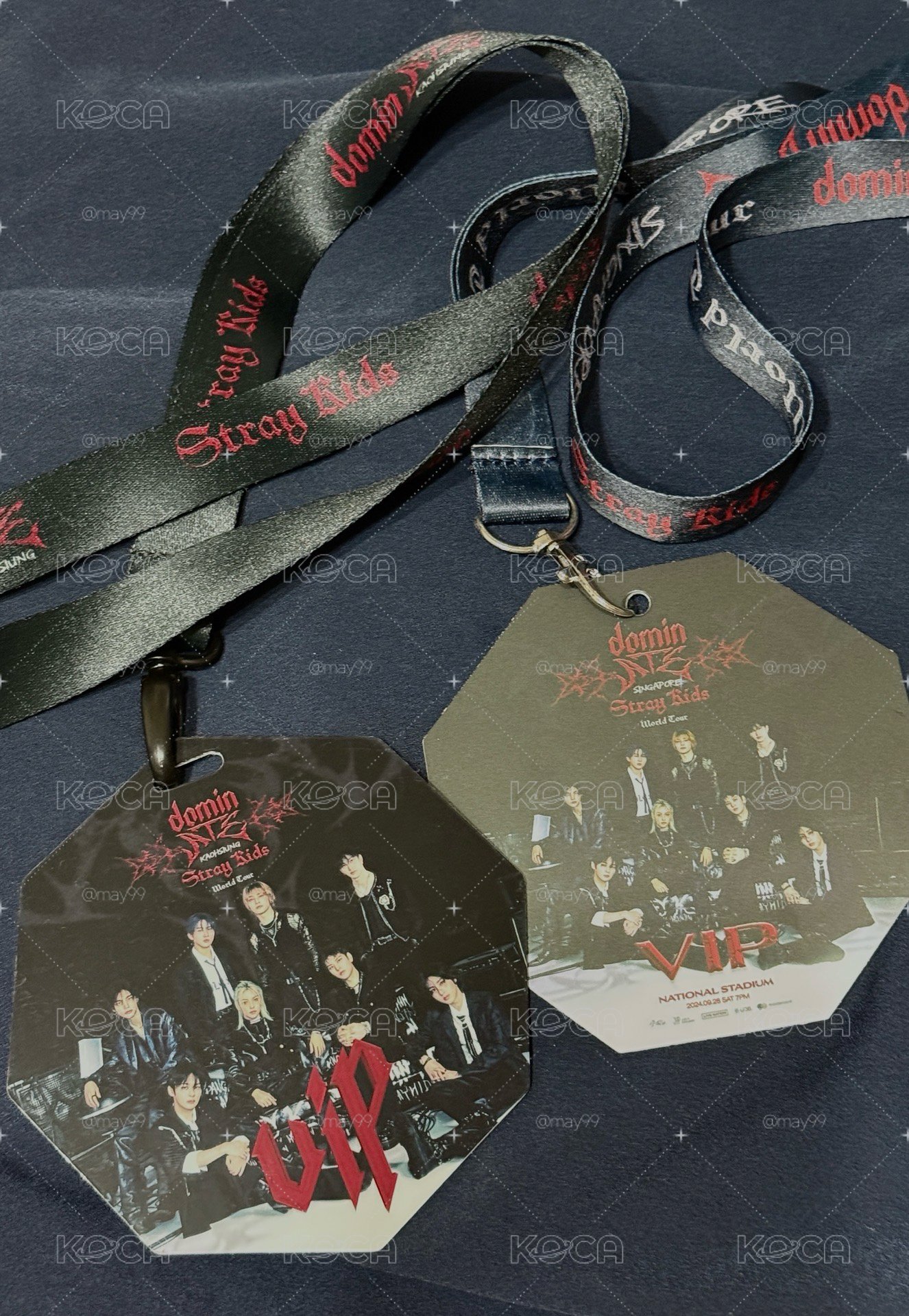 SKZ dominATE高雄場/新加坡場 明信片 整套全新未拆 含vip吊牌