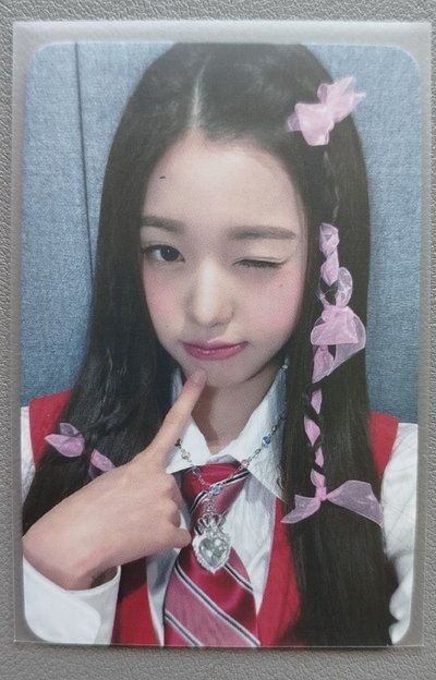 Wonyoung mok簽售卡
