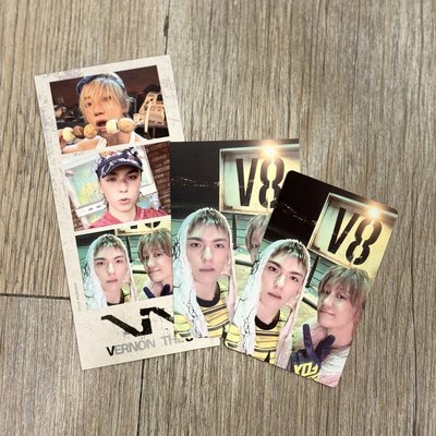 《整圖出》V8 PB 全專 一鍵畢業 特典 Weverse｜Vernon 率