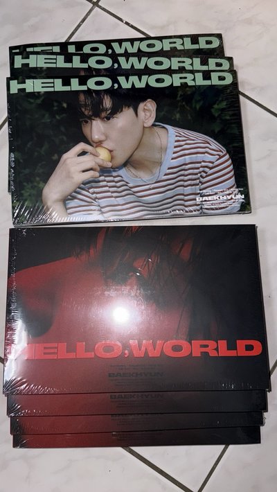伯賢《HELLO WORD》專輯全新未拆