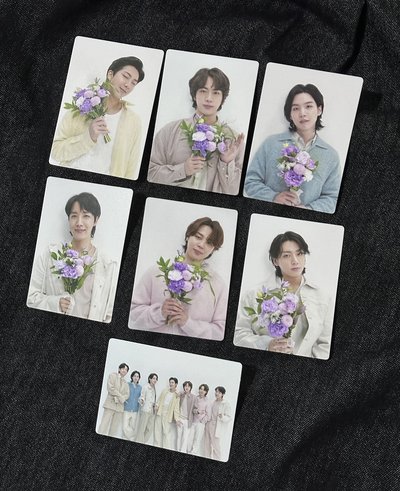 BTS 10 期會員禮小卡