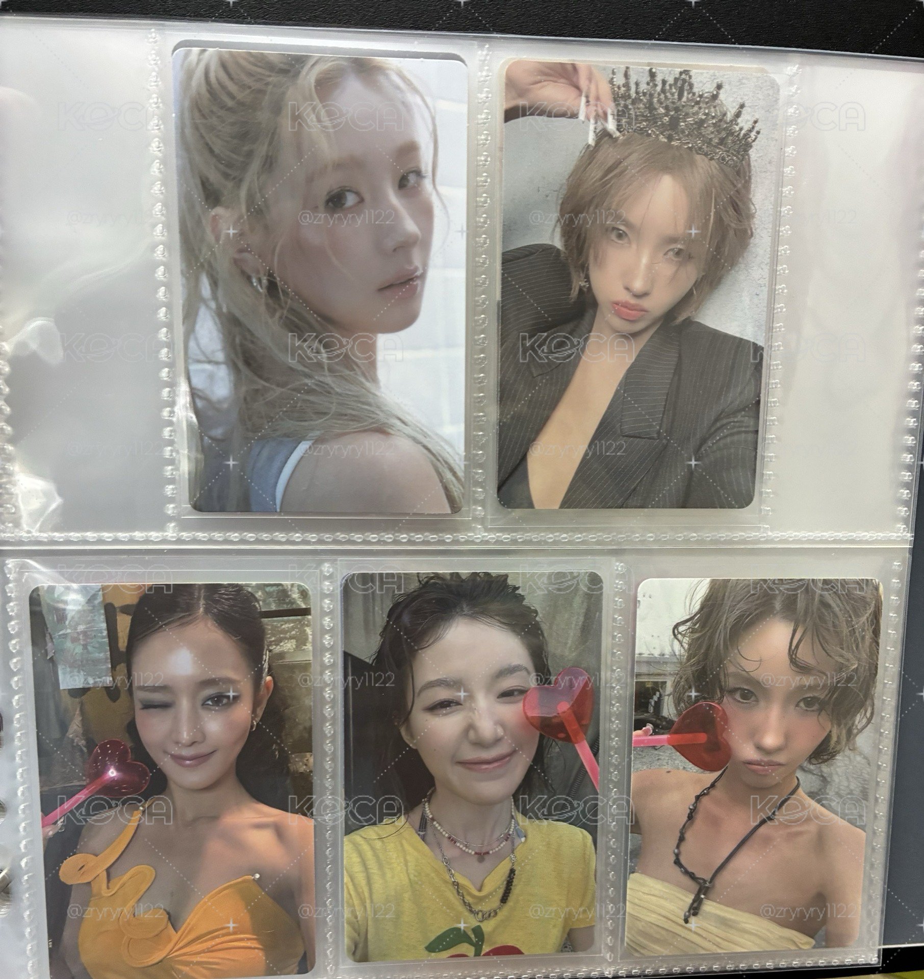 We made POCA ver. 專輯卡 娟 妮 刷 面（QR未掃）五張一起售