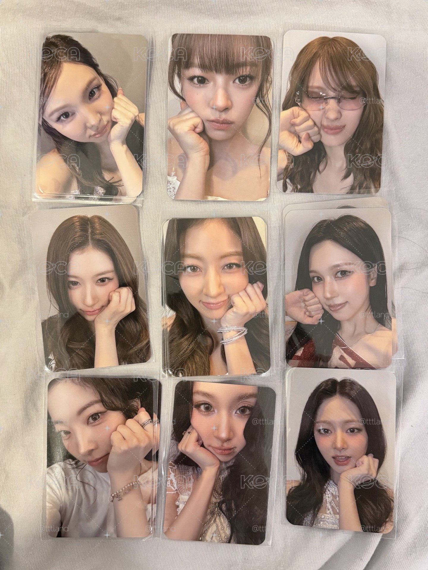 TWICE 快閃店 滿額卡一套