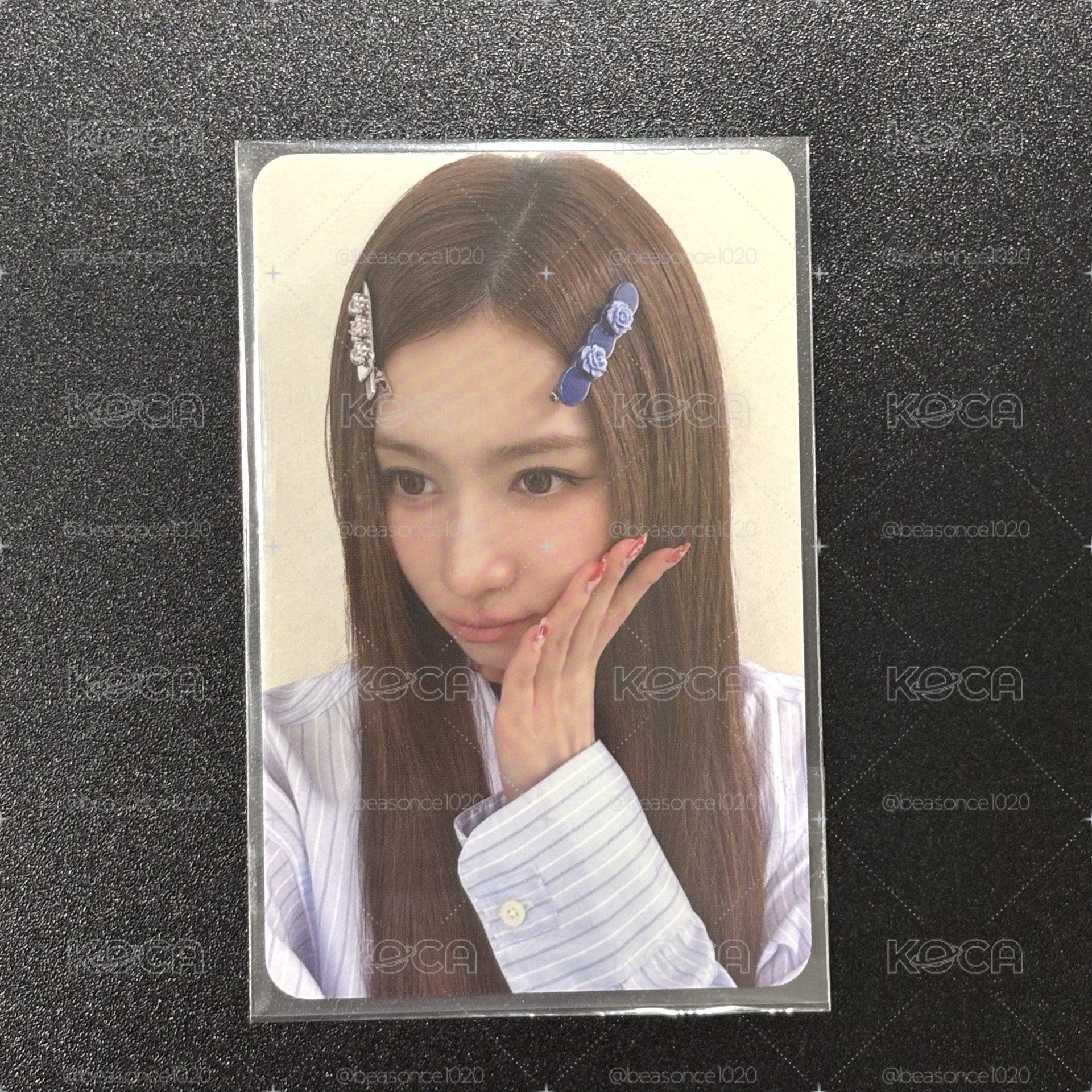 TWICE THIS IS FOR 正規四 特典卡 捧臉紗 SANA 小卡