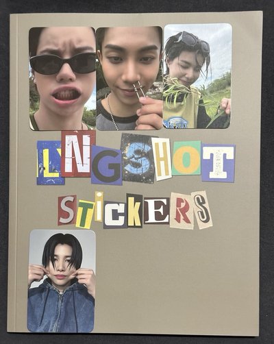 Lngshot 貼紙書 小菜一碟組合🫰