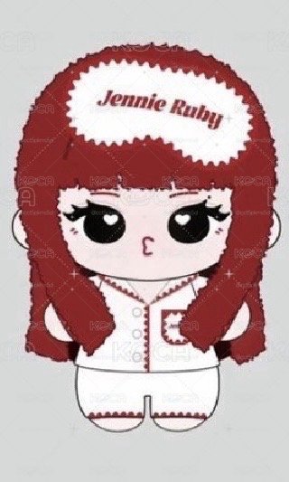 Jennie x miniso 睡衣迷你娃