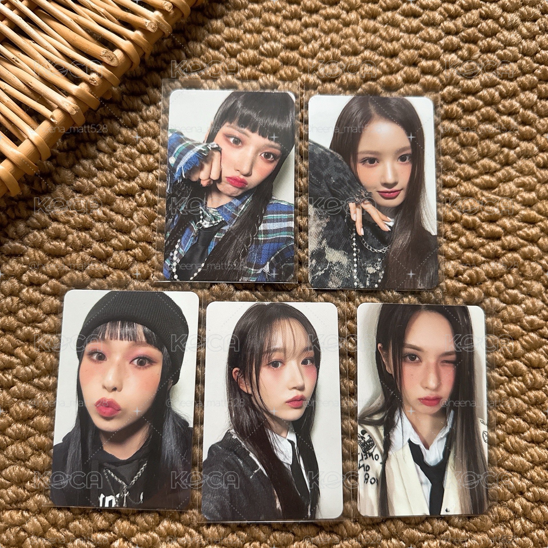 NMIXX 預售MS特典卡 五張不拆賣