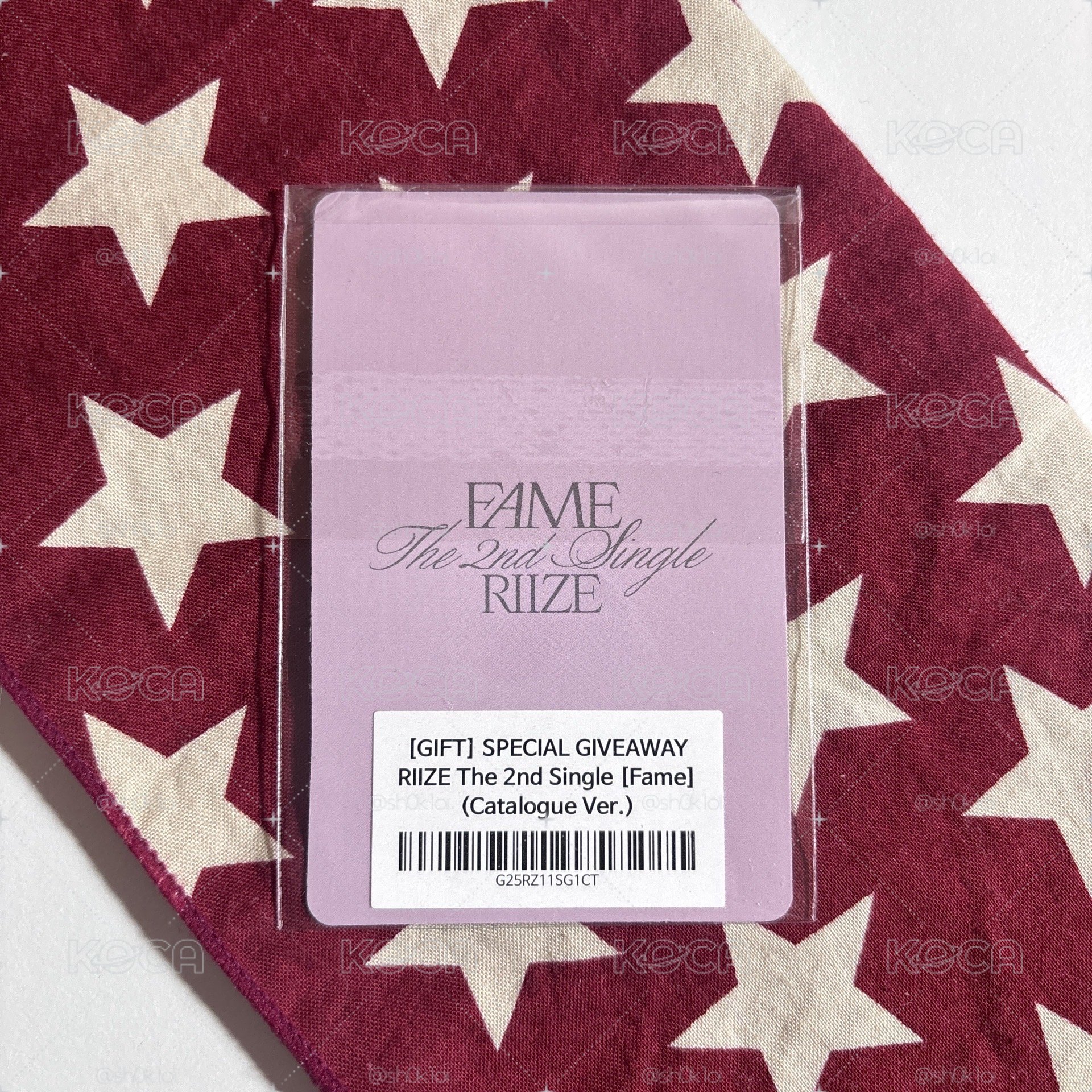 Fame sm預售 安 ⋆.˚⊹⁺