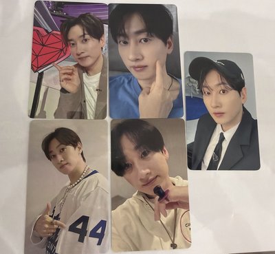 Super Junior D&E 2023 DELIGHT PARTY日場隨機卡包卡（東海/銀赫）