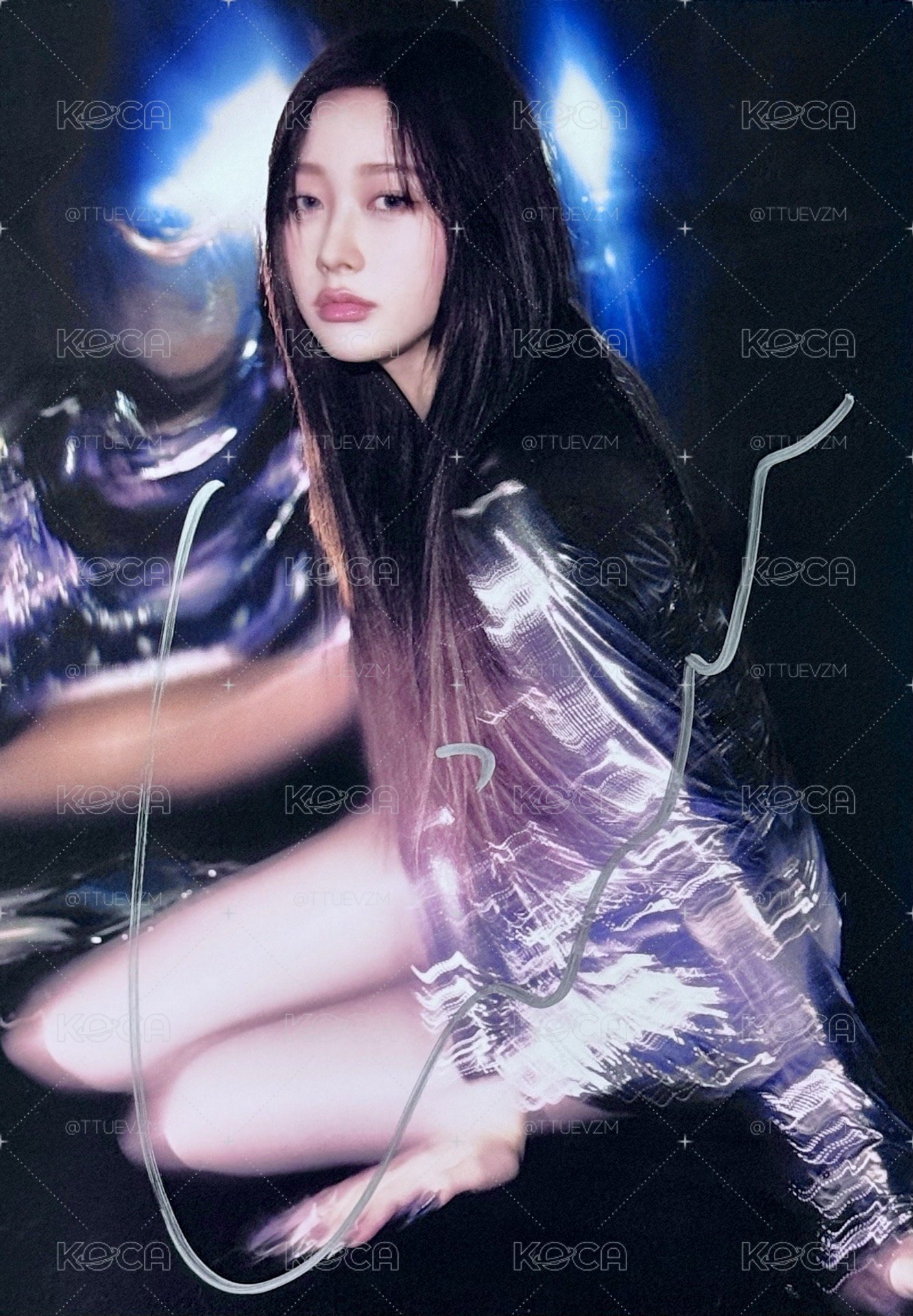 GISELLE SPEED版 親簽明信片