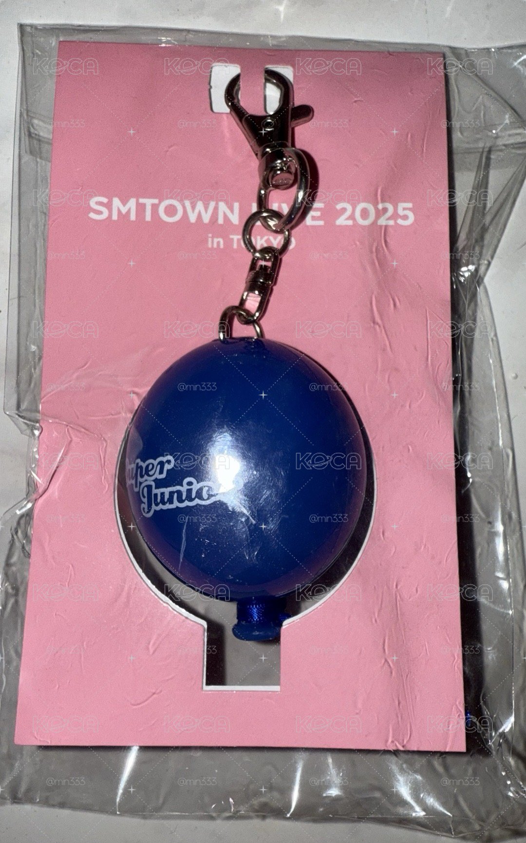 SM TOWN 2025 東京周邊-氣球吊飾 SUPER JUNIOR