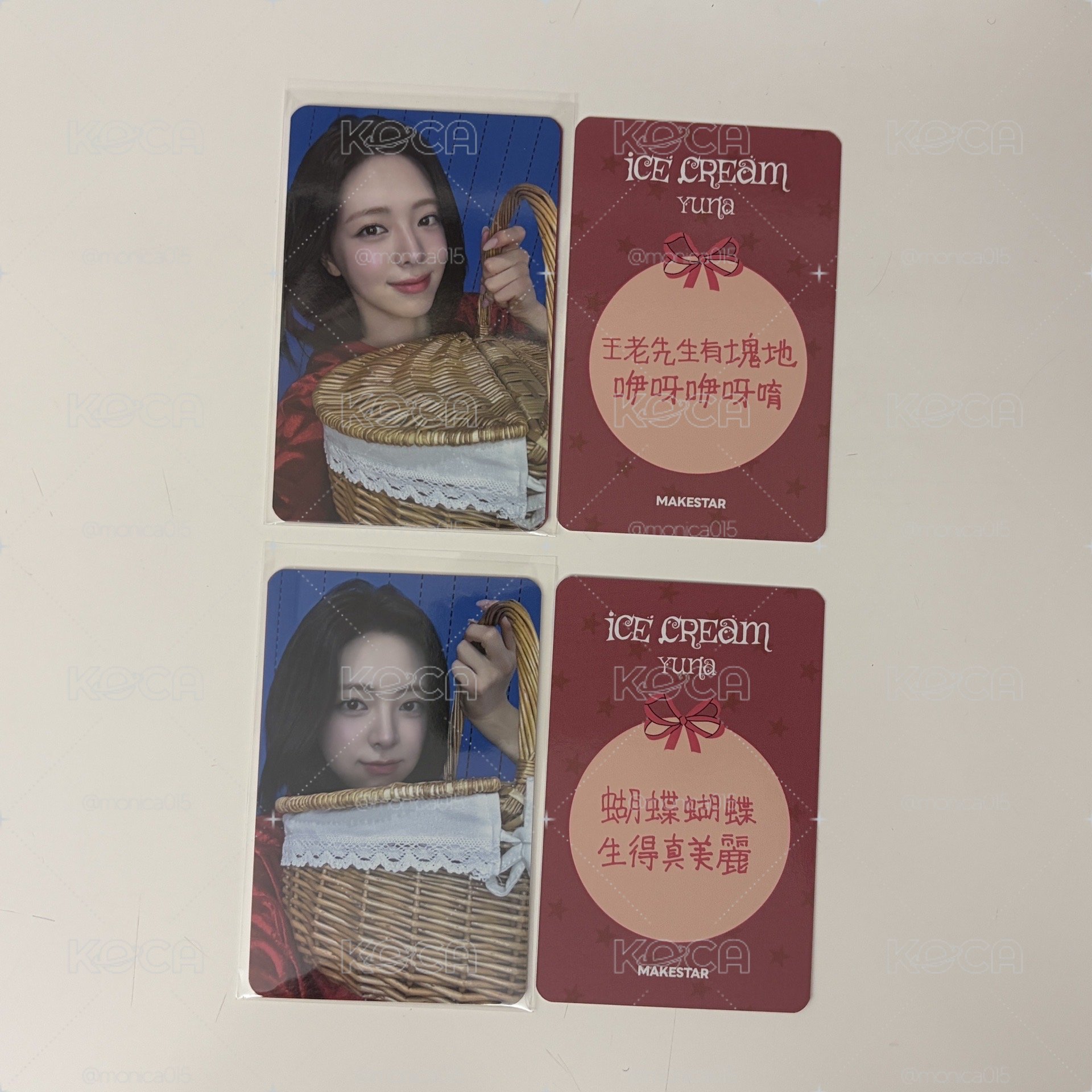 YUNA solo簽售 台北特典卡🍦
