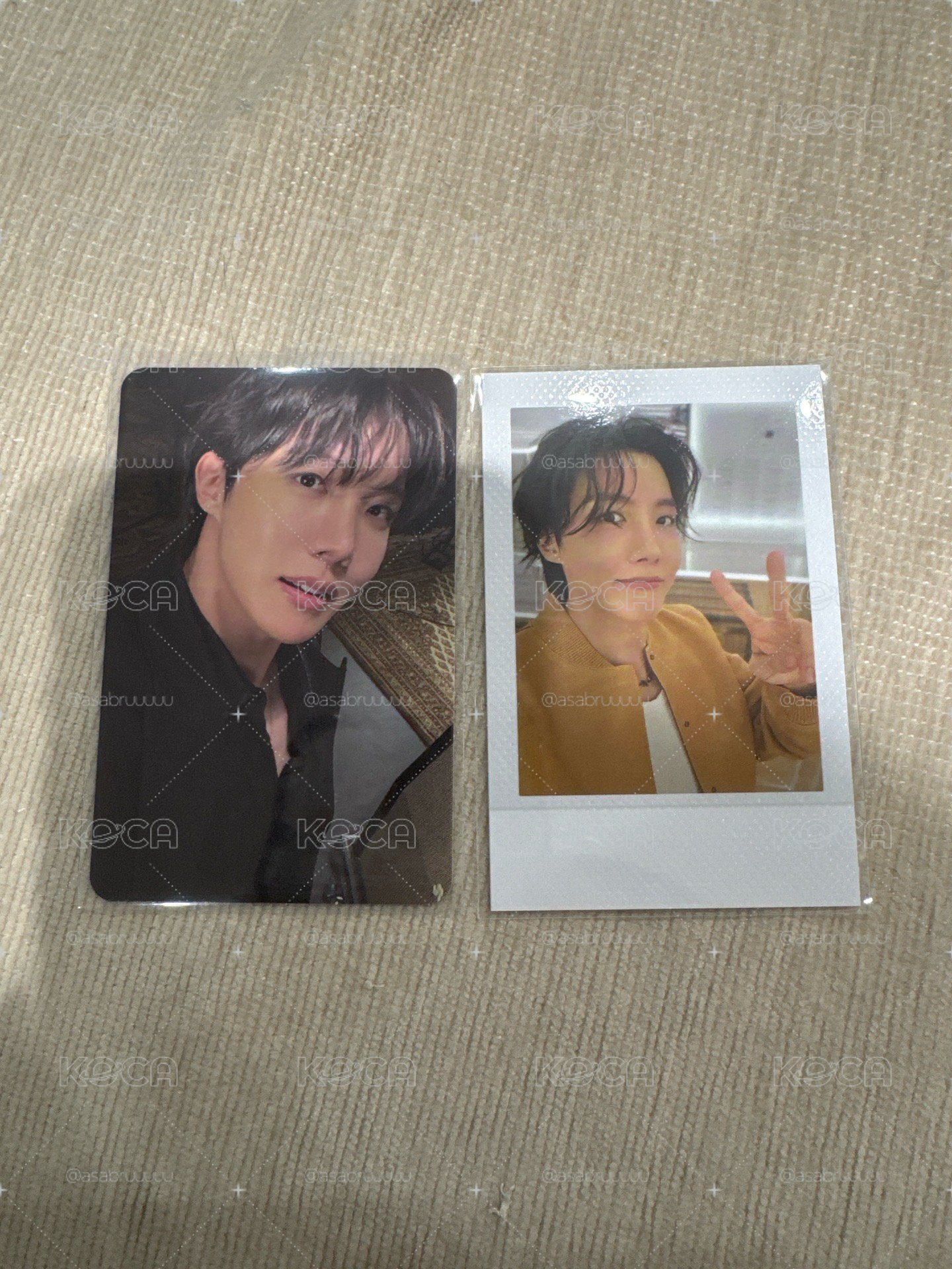 jhope 鄭號錫 專卡+四代手燈相卡