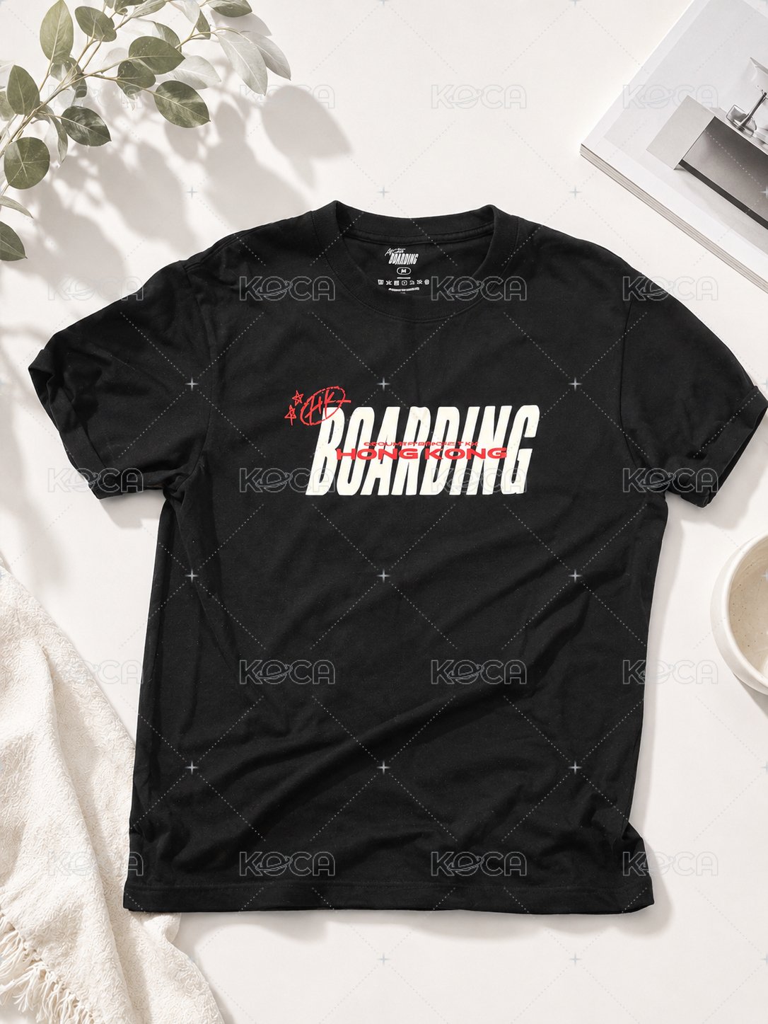 BOARDING香港T恤