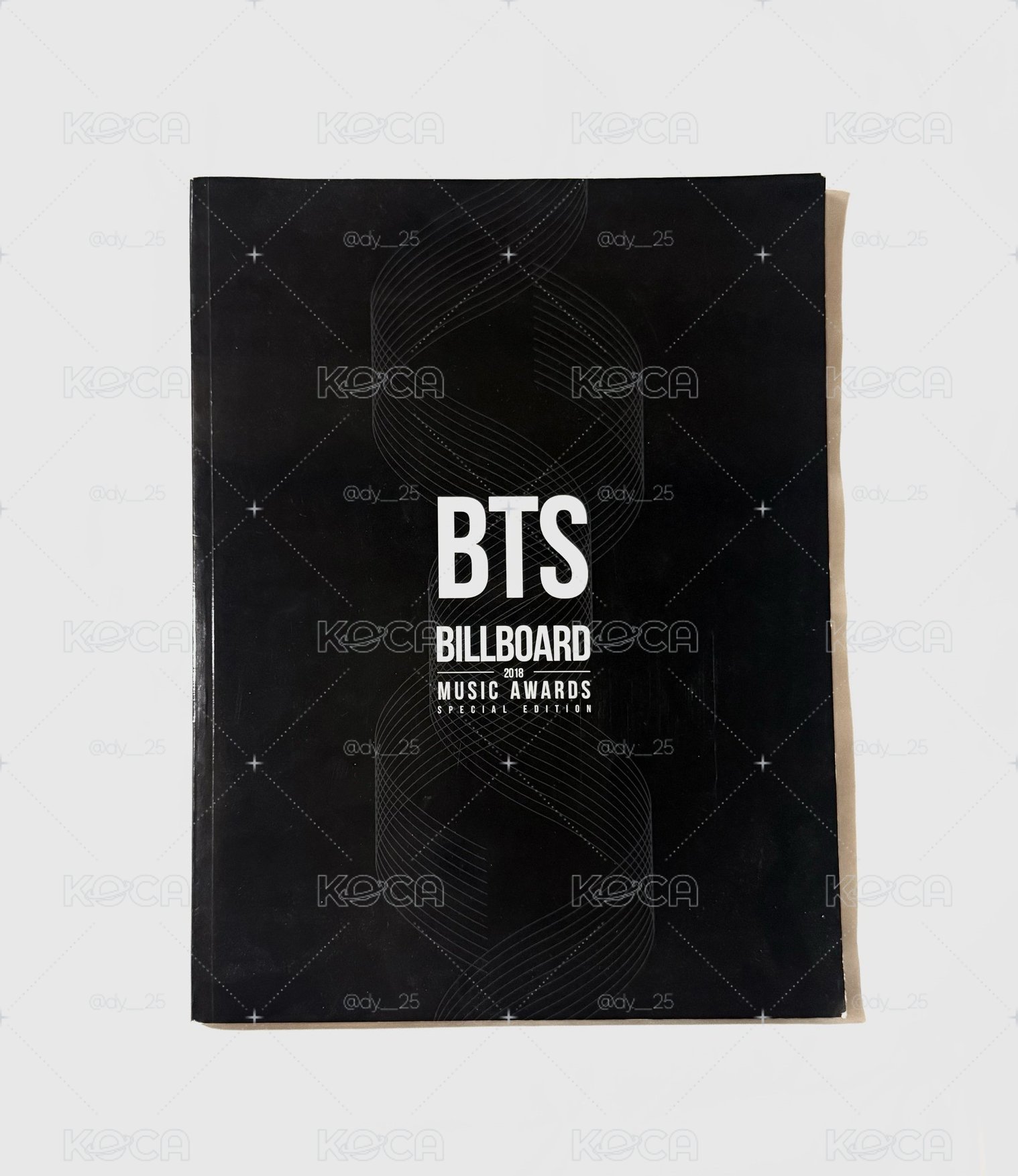2018 BTS 告示牌音樂獎寫真雜誌（含DVD）