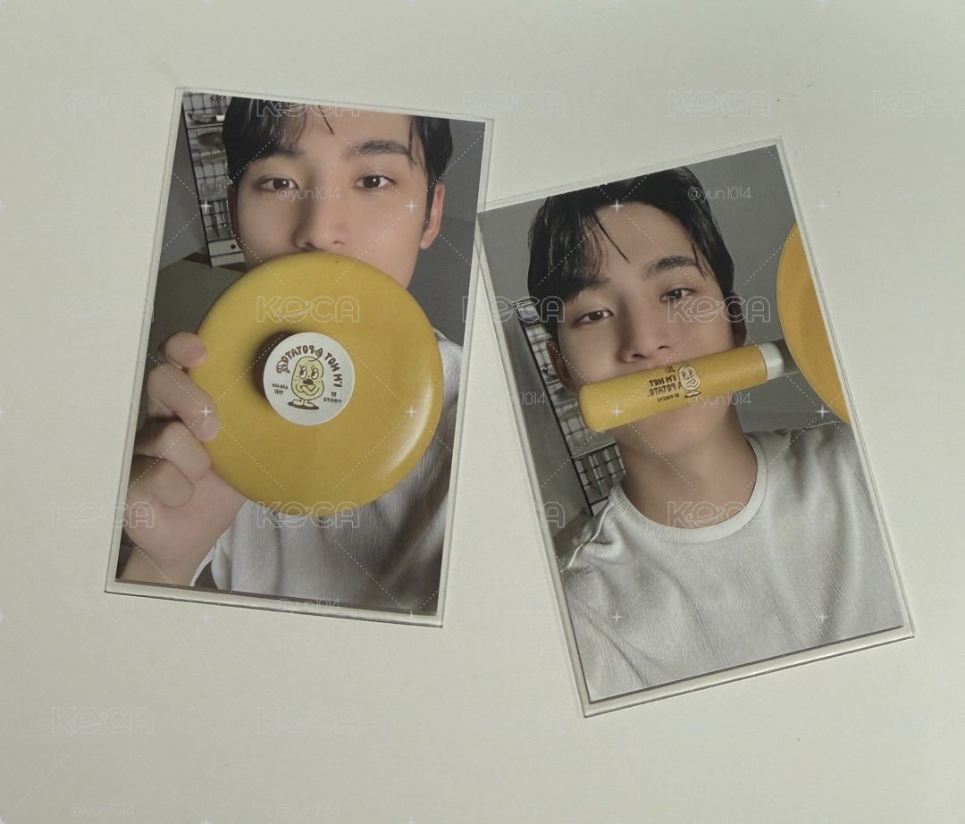 SEVENTEEN 🥔自製周邊小卡