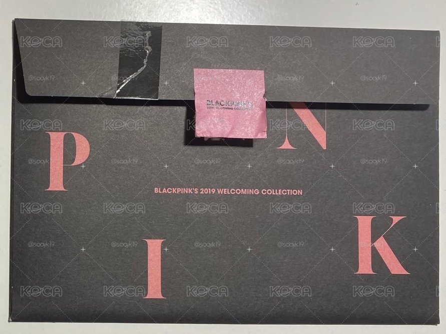 BLACKPINK 2019年曆