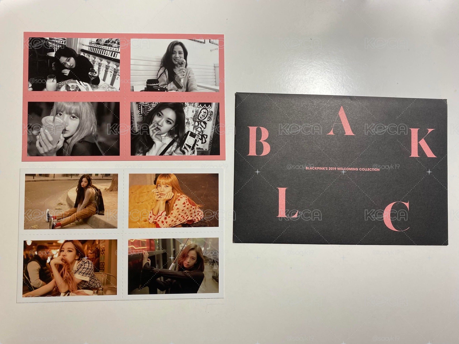 BLACKPINK 2019年曆