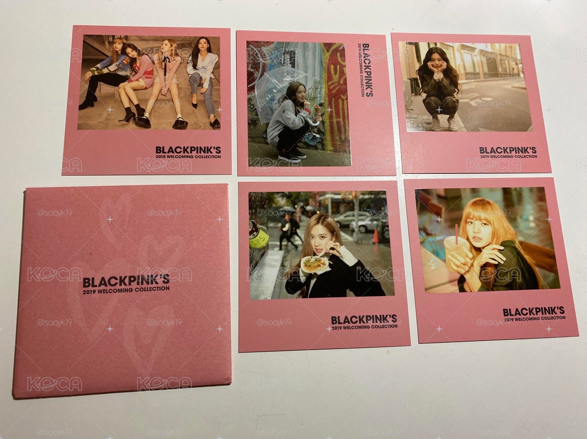 BLACKPINK 2019年曆