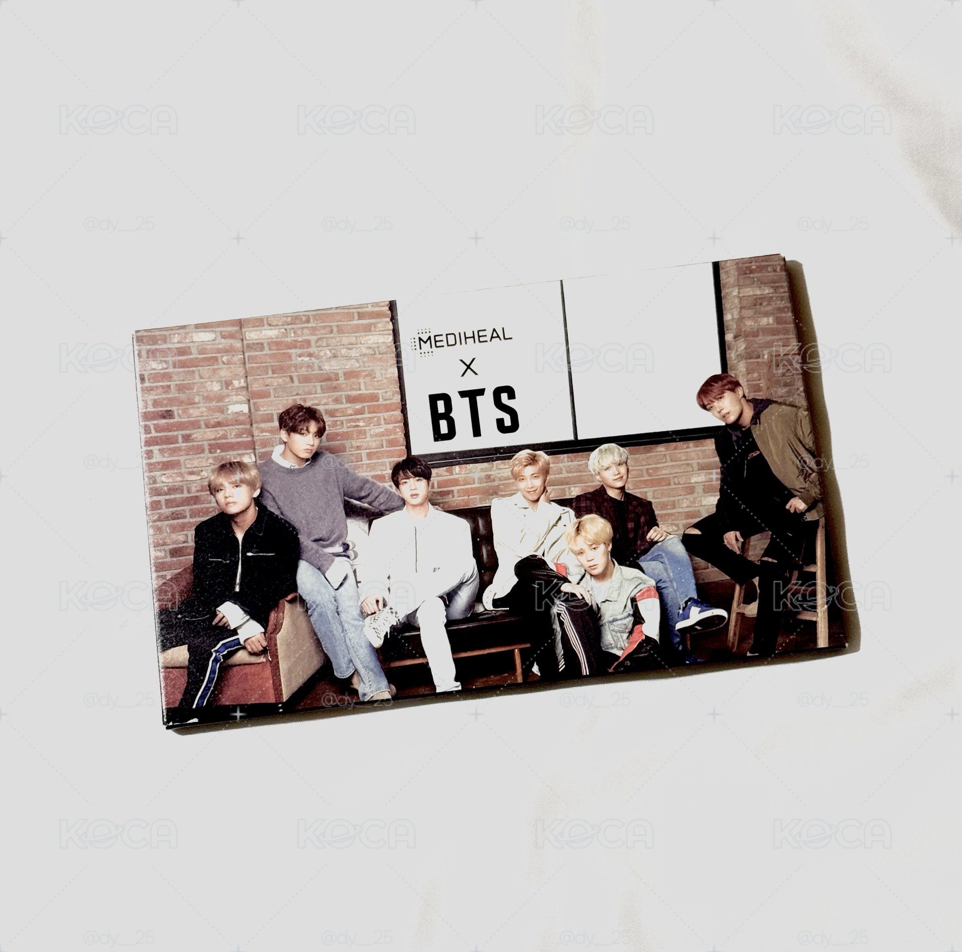 BTS X MEDIHEAL 明信片組