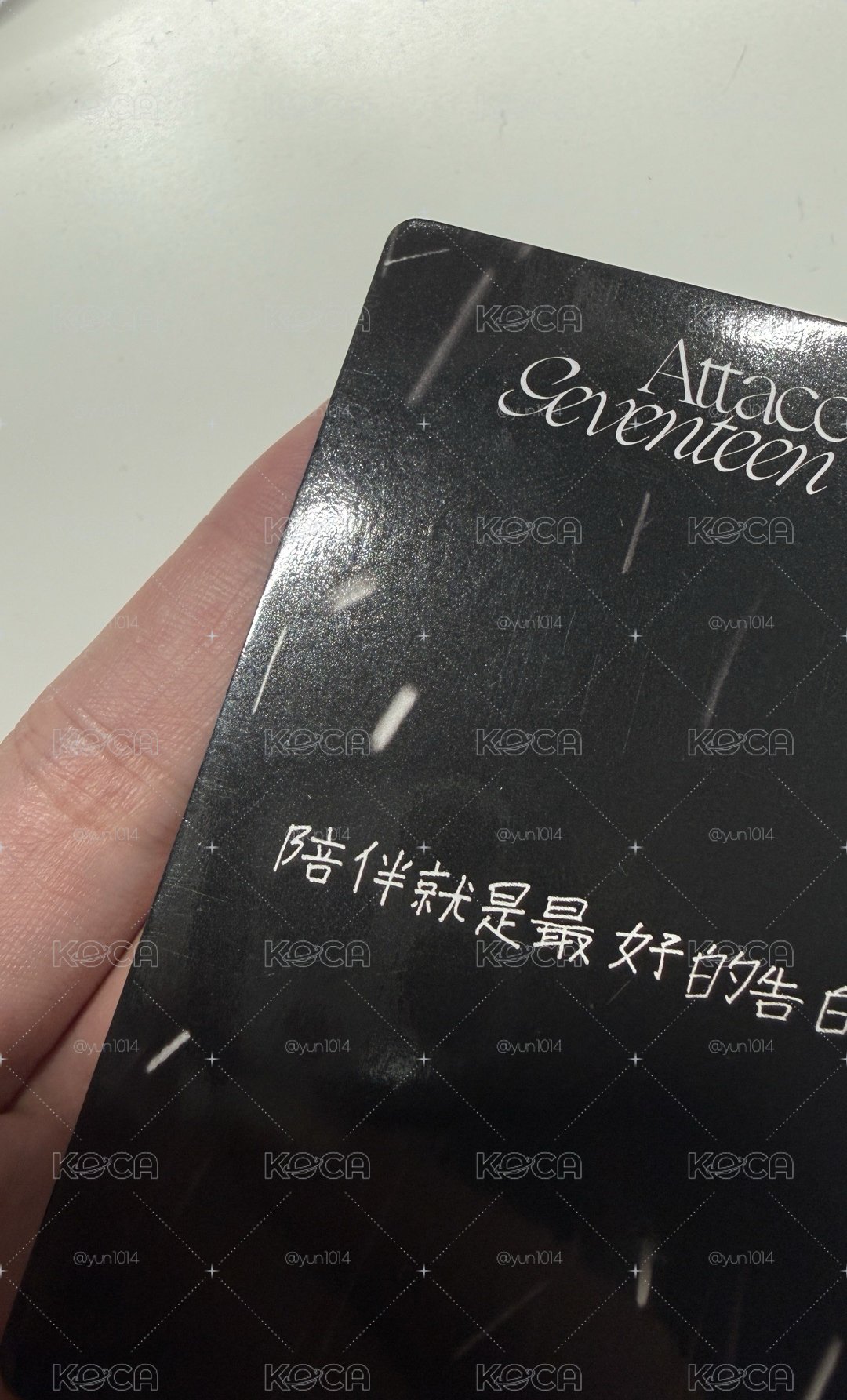 SEVENTEEN 奎 中背卡