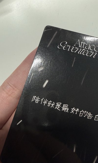 SEVENTEEN 奎 中背卡
