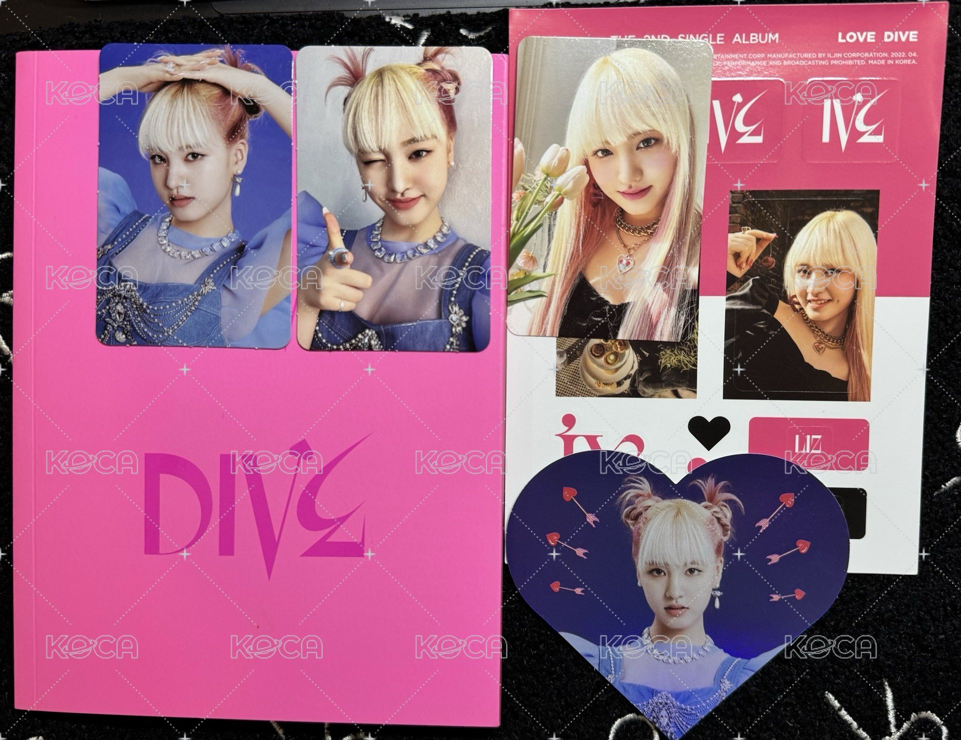 LOVE DIVE pb ver3.(星船特典卡 有損)
