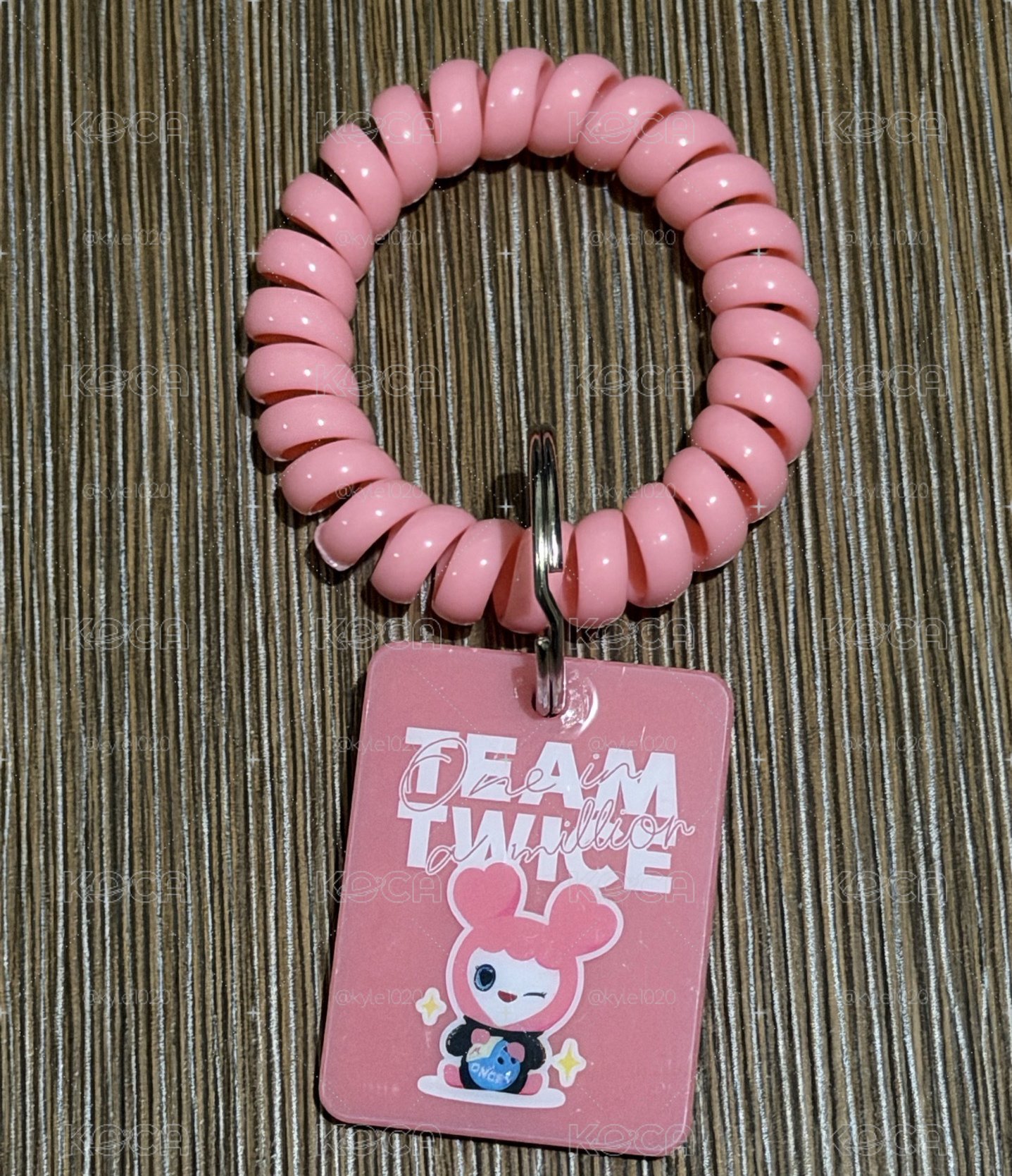 TWICE 新國立 電話線鑰匙圈 momo