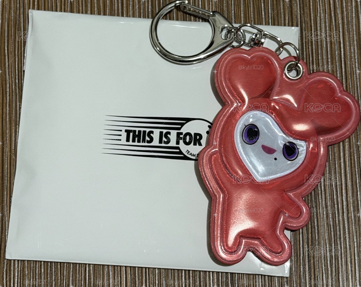 TWICE 新國立 反光鑰匙圈 彩瑛