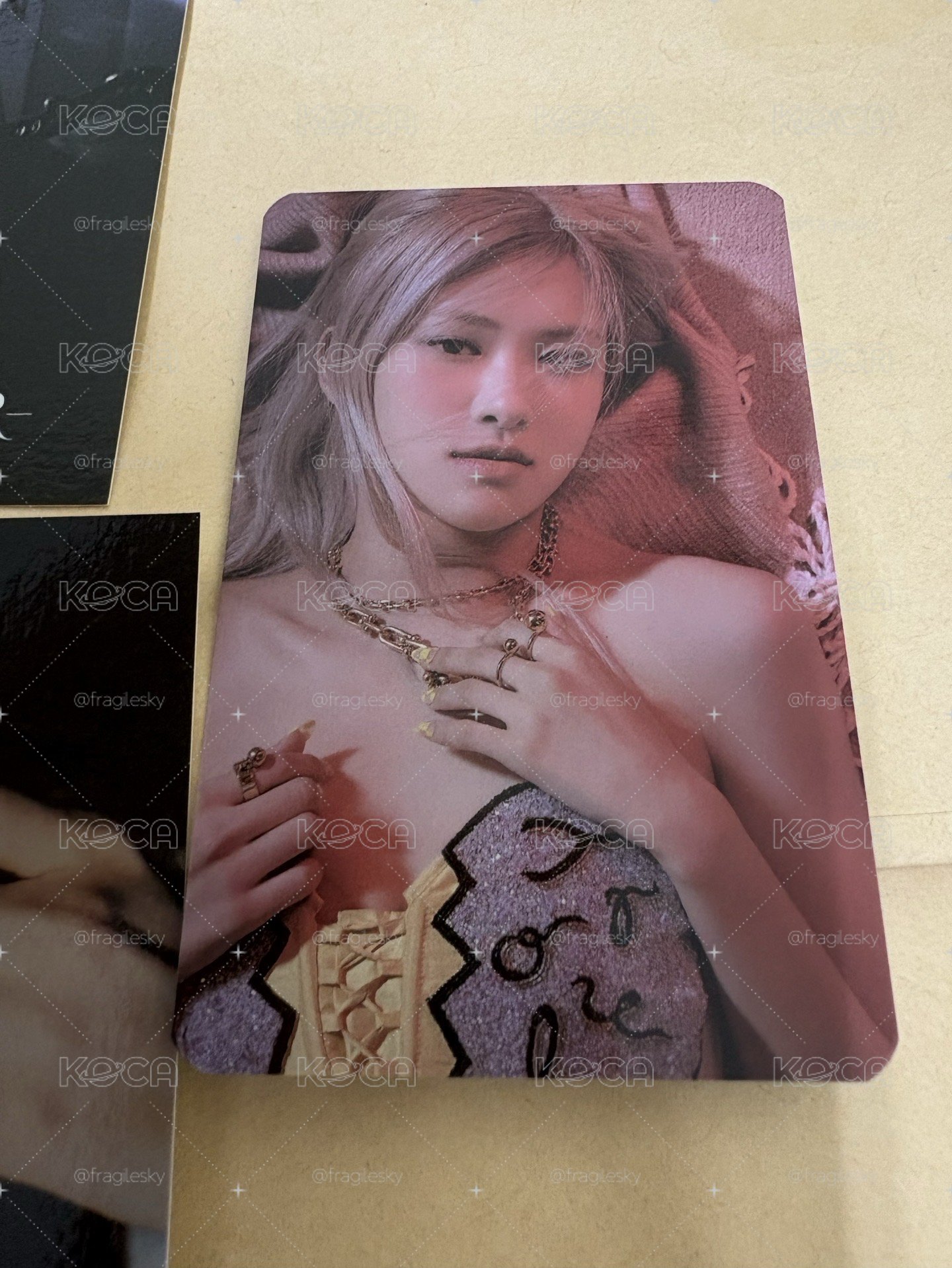 rose R明信片